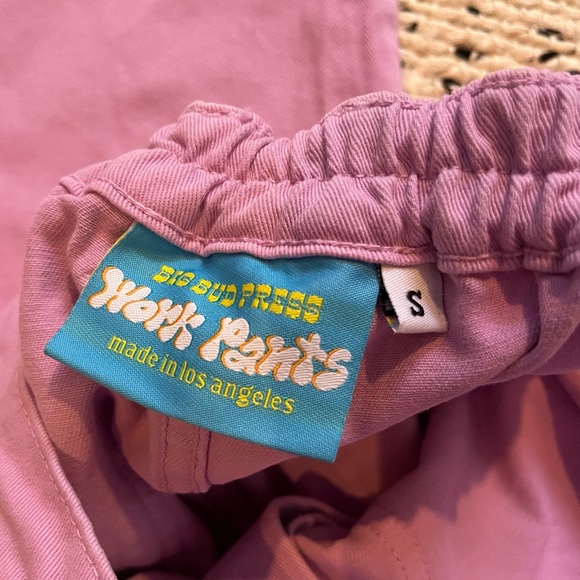 Big Bug Press Lilac Purple Work Pants - Picture 4 of 5